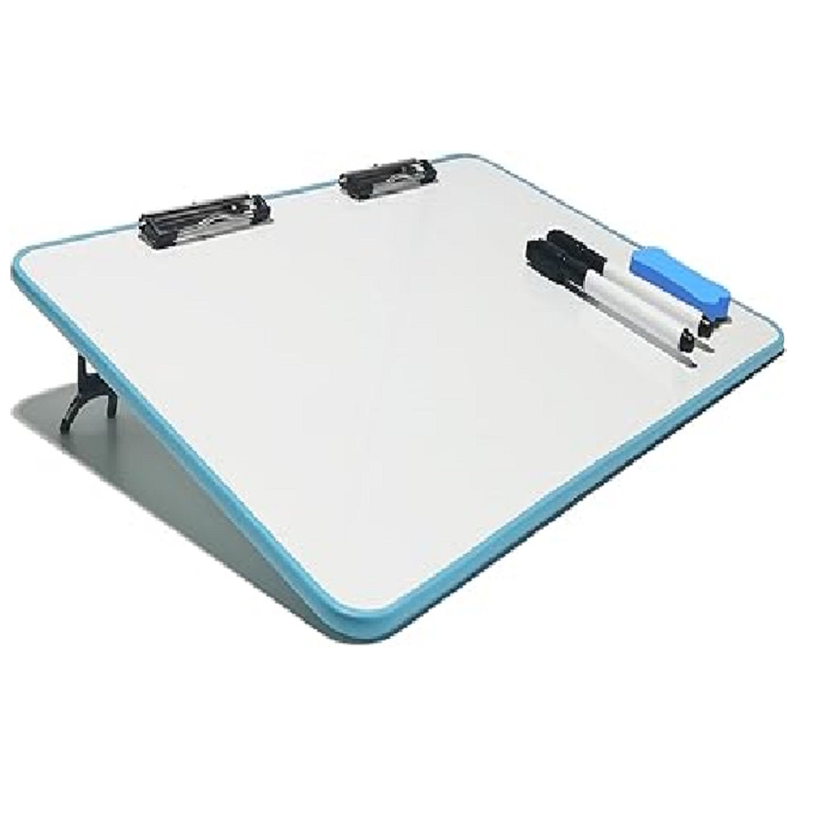 AWELUX Slant Board for Writing-Dry Erase White Board Workstation, Portable 10-15° Adjustable Working Surface for Optimal Writing and Reading, Magnetic Slant White Board for Kids Office Home